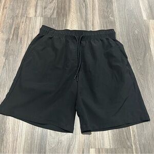 Black jockey mens gym shorts